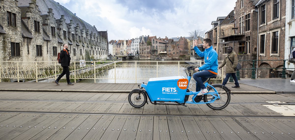 CoolblueFietst in Gent
